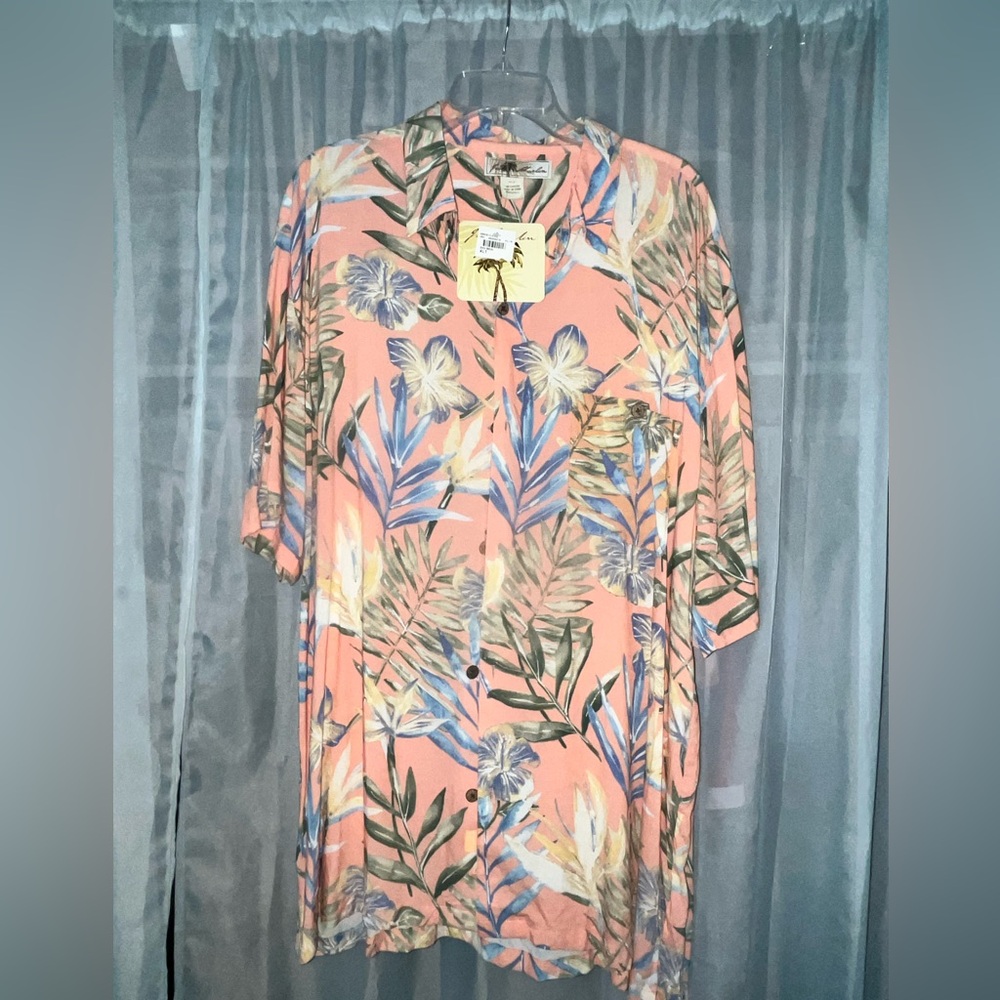 Joe Marlin Men’s short sleeved Hawaiian shirt- size XLT - never worn, NWT